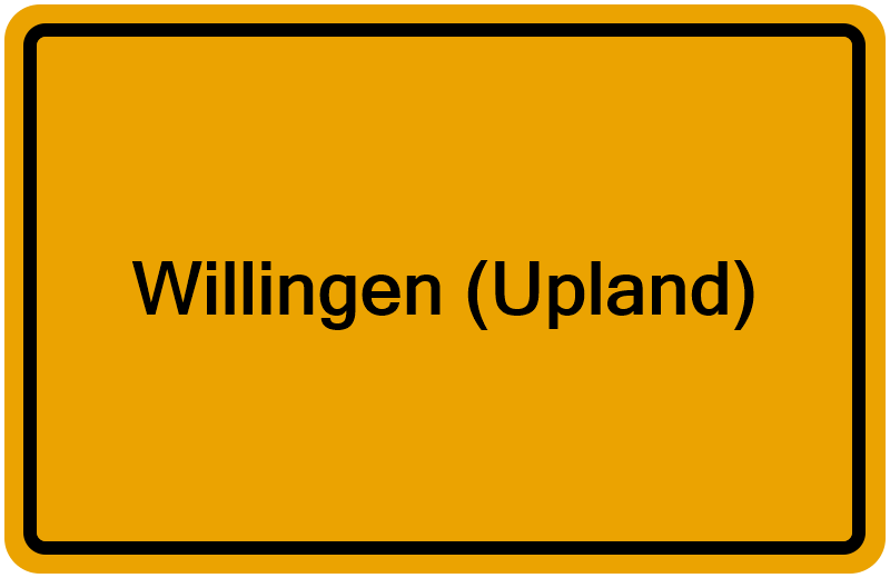 Handelsregisterauszug Willingen (Upland)